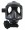 Divator mask assembly, showing visor mounted with auxiliary breathing valve, part number 96962-01, used for surface breathing / stand-by