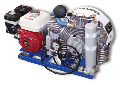 Hire/week: High pressure breathing air compressor (Petrol Engine)