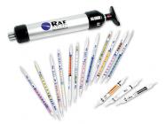 A large variety of economic reagent tubes provides flexible use and the RAE pump, accurate sampling.